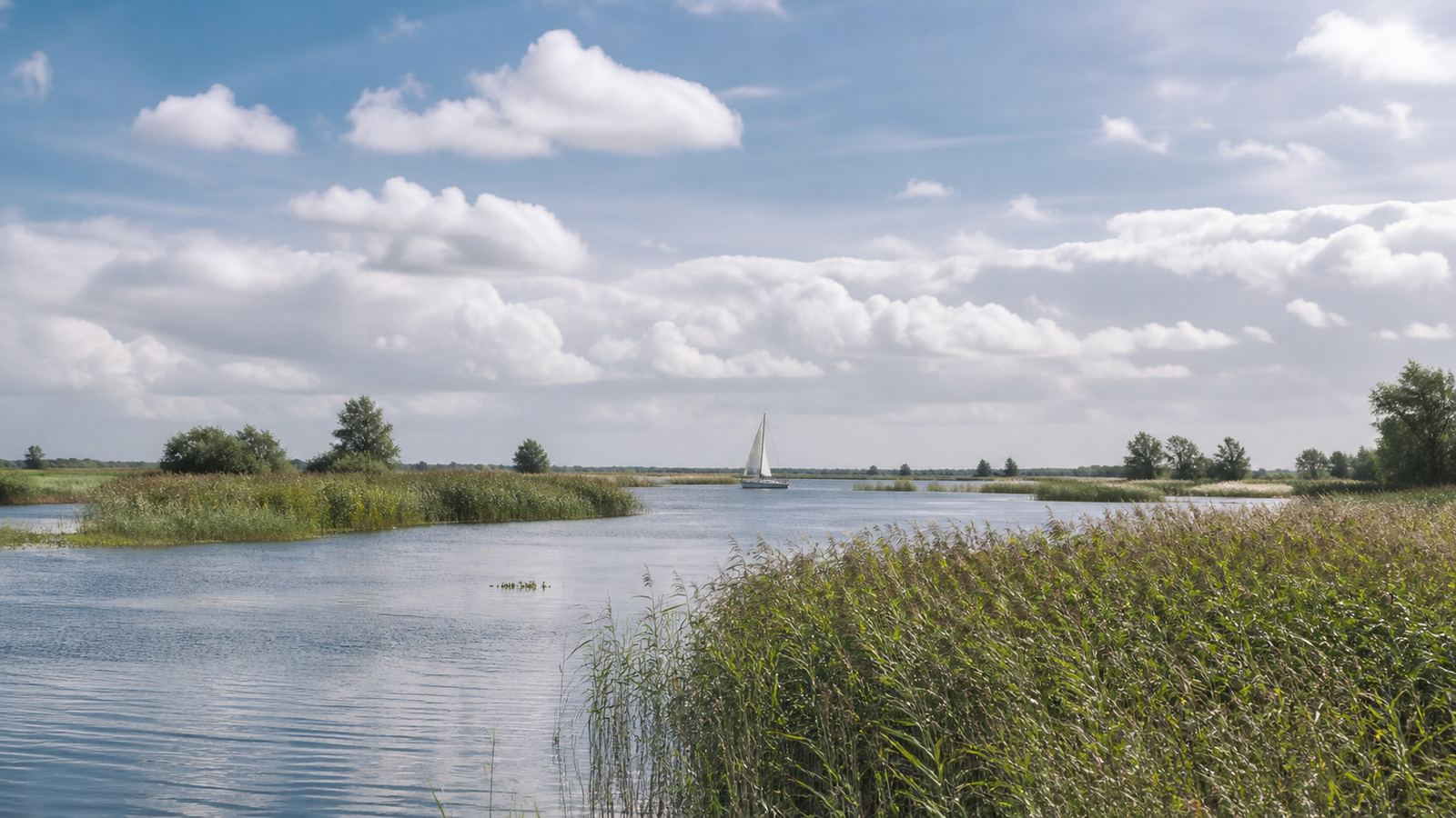 Fietsroute door De Alde Feanen vanaf Oudega